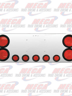 REAR CENTERPIECE W/ 4 4" LTS & 5-2" LTS