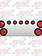 REAR CENTERPIECE S.S. W/ 4-4" LTS & 5-2" LTS TOP