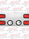 REAR CENTERPIECE S.S. 4 RECT LTS & 2-4" LTS