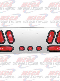REAR CENTERPIECE 4 OVAL VERT 2 OVAL HORIZ 3-2"