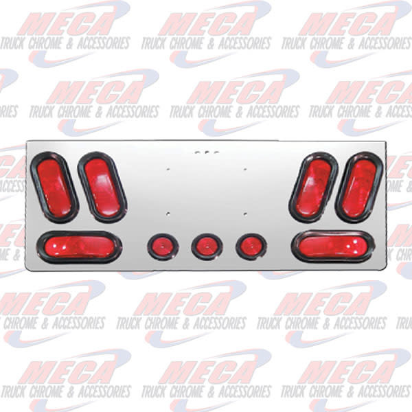 REAR CENTERPIECE 4 OVAL VERT 2 OVAL HORIZ 3-2"