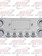 REAR CENTERPIECE S/S 4-4" 5-2.5" CLEAR LED'S