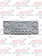 REAR CENTERPIECE S/S 4-4" 6-2" CLEAR LED'S