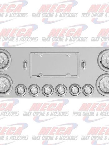 ** DISCONTINUED ** CENTERPIECE W/ CLR RED SUPERLITE LED'S & TWIST-ON