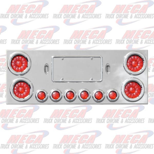 ** DISCONTINUED ** CENTERPIECE W/ RED SUPERLITE LED'S & TWIST-ON BZL