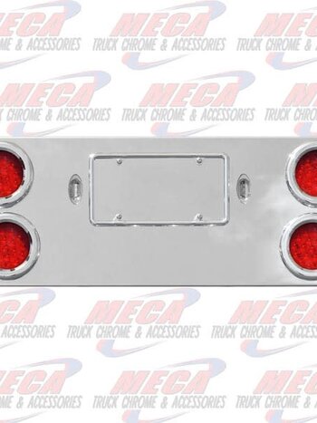 REAR CENTERPIECE S/S 4-4" LEDS