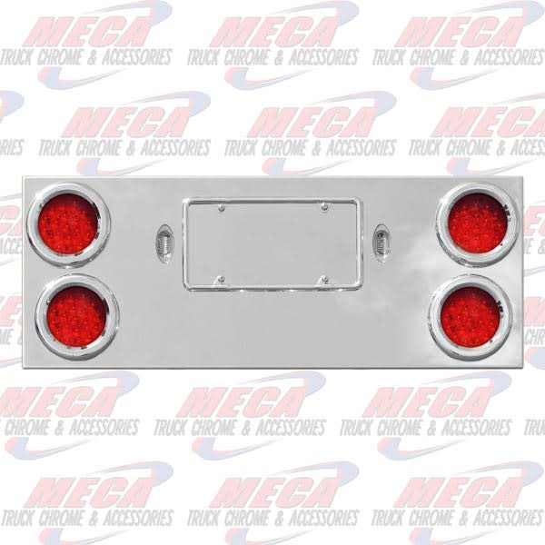 REAR CENTERPIECE S/S 4-4" LEDS