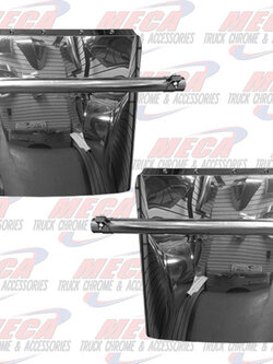 QTR FENDER S/S SET 24"