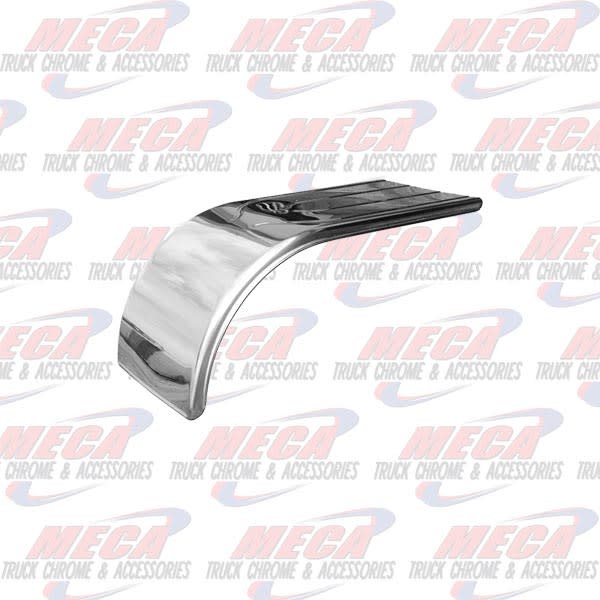 HALF FENDER S/S PR 18 GA RIBBED & SMOOTH 60" LONG