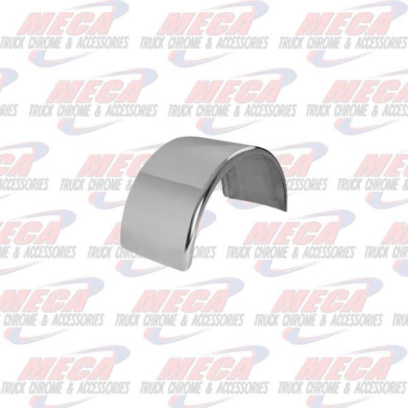 SINGLE AXLE FENDER 80" SMOOTH THICK S/S 14 GAUGE (SET OF 2, COVERS 1 AXLE)