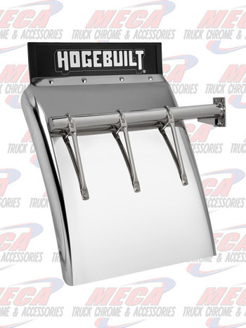 QTR FENDER 30" W/ RND BKT SQD ENDS & 3 BRACES  PAI