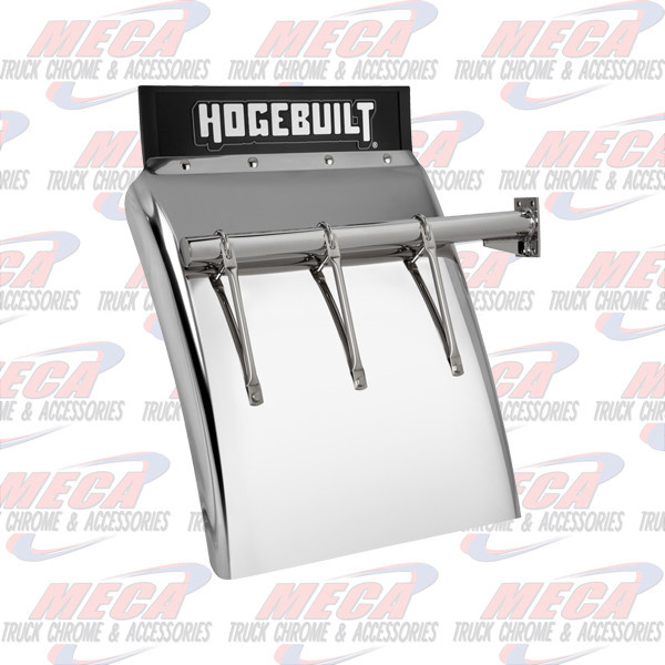 QTR FENDER 30" W/ RND BKT SQD ENDS & 3 BRACES  PAI