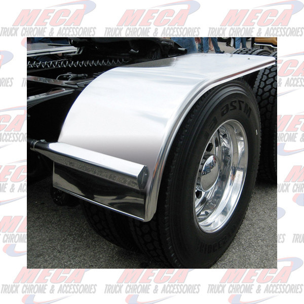HALF FENDER 66" SMOOTH ROLLED EDGE & FLANGE