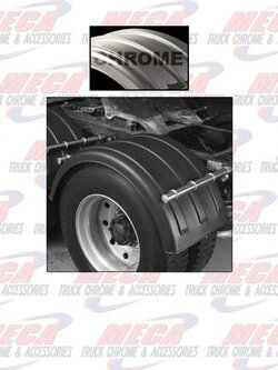 FENDER 1 AXLE 22.5"/24.5"  POLY L PLATIUM SET OF 2