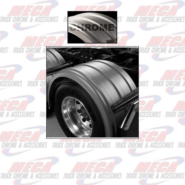 *****discontinued***** FENDER 1 AXLE 24.5"  POLY LIQD PLATIUM SET OF 2