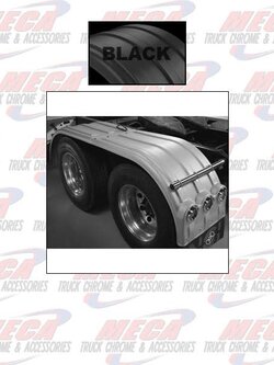 FENDER FULL LONG POLY BLACK W/ LIGHTBOX SET OF 2