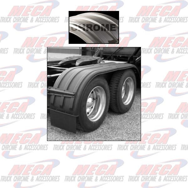 FENDER FULL LONG POLY LIQUID PLATIUM SET OF 2