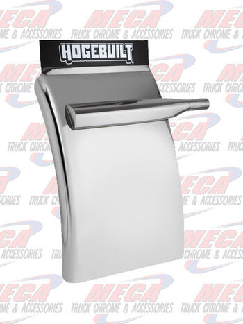 QTR FENDER 34" 430 SS W/SMOOTH BRACKETS SET