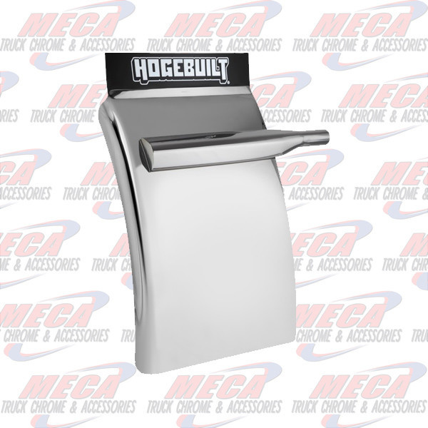 QTR FENDER 34" 430 SS W/SMOOTH BRACKETS SET