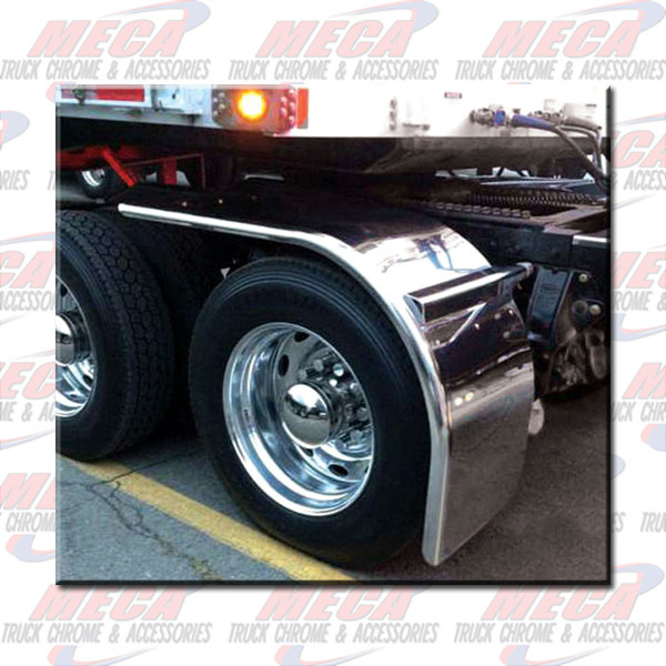 HALF FENDERS SUPER LOW RIDER 80" 14GA.  (SET OF 2) W/O BKTS, SAME AS