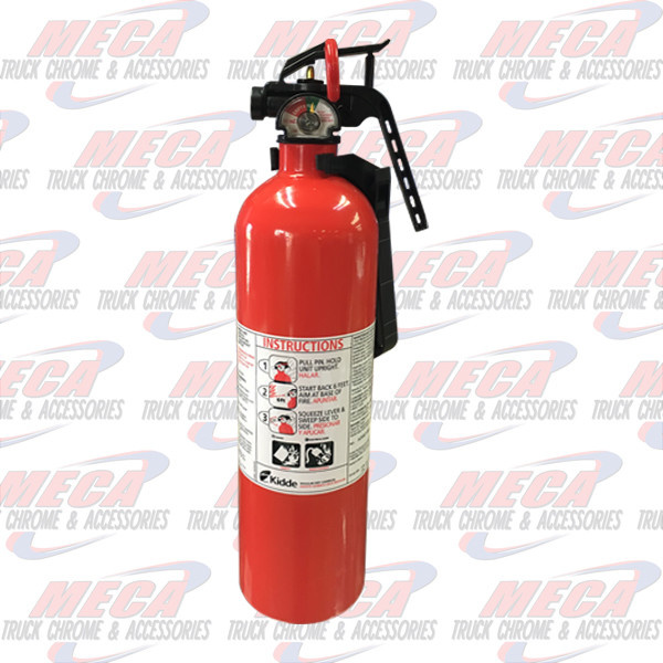 FIRE EXTINGUISHER - DRY CHEM, ZYTEL VALVE, UL 10BC Kidde