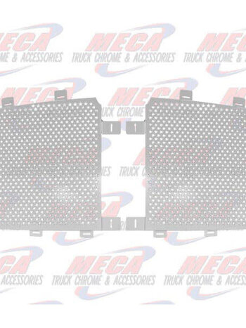 FRONT GRILL FOR KW T2000 S.S. W/ STAR HOLES (2PC)