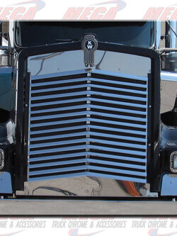 GRILL KW W900L W/ ANGLED LOUVERS