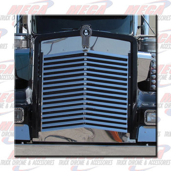 GRILL KW W900L W/ ANGLED LOUVERS