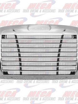 GRILL FL CENTURY CHROME OEM STYLE W/ METAL SCREEN