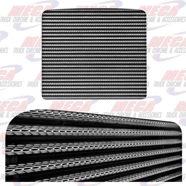 GRILL PB EXT HORIZONTAL BARS W/ PYTHON STYLE HOLES