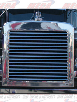 GRILL BARS HORIZONTAL LOUVERED PB SHORT HOOD