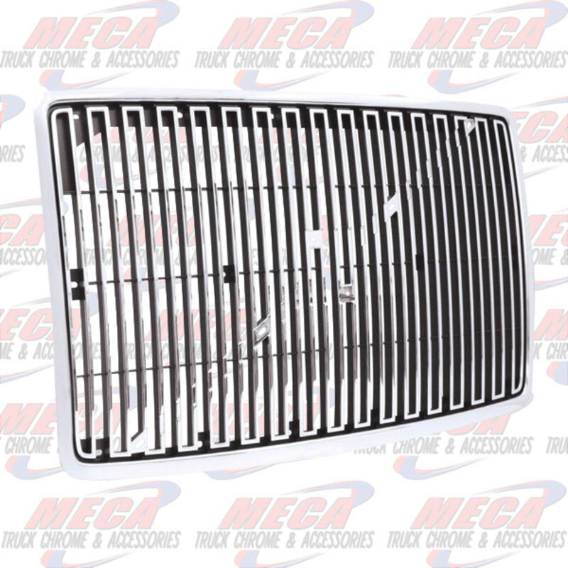 CHROME GRILL VOLVO VN/VNL 96-03 OEM STYLE PLASTIC