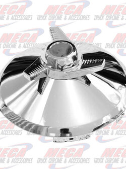 HUBCAP FRONT W/ SPINNER RIGHT HAND W/ SHORT LIP
