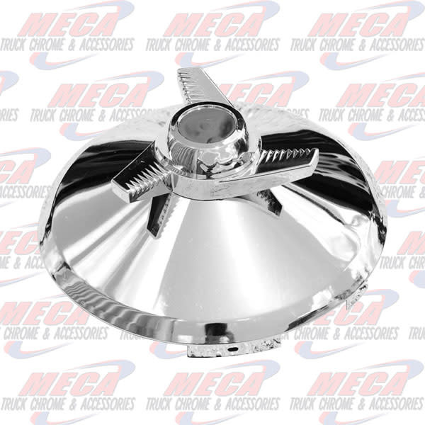 HUBCAP FRONT W/ SPINNER RIGHT HAND W/ SHORT LIP