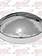 REAR HUBCAP CHROME STANDARD