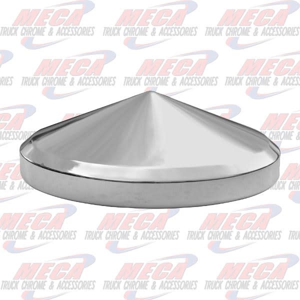 REAR HUBCAP POINTED 8.25" CHROME