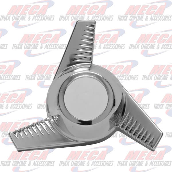 SPINNER FOR HUBCAP CHROME PLASTIC LEFT