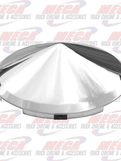HUBCAP POINT 4NOTCH SHORT LIP CHROME