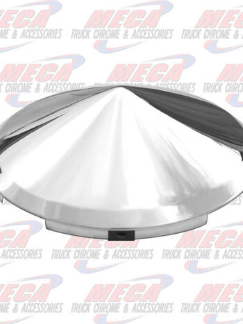 HUBCAP POINT 4NOTCH SHORT LIP CHROME