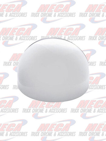 REAR HUB CAP FULL MOON 8" CHROME