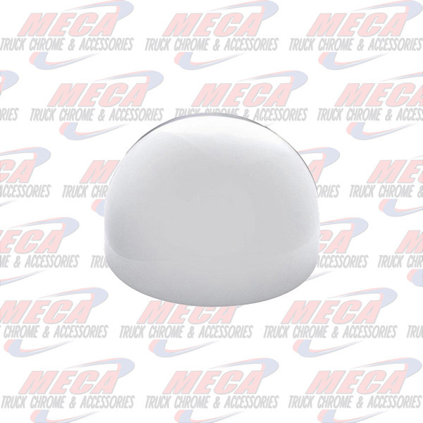 REAR HUB CAP FULL MOON 8" CHROME