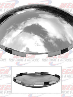 HUBCAP ROUND 5NOTCH SHORT LIP CHROME
