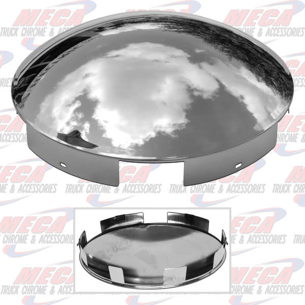 HUBCAP ROUND 6NOTCH LONG LIP CHROME