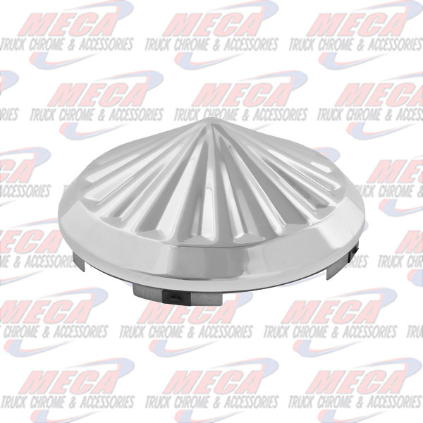 HUBCAP FRONT 6 NOTCH WITH REFLECTING RIPPLES