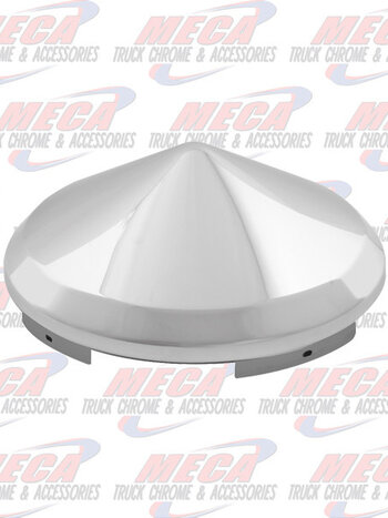 CR. UNIVERSAL FRONT CONE HUB CAP, 7/16" LIP, 6 NOTCHES