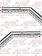 *** Use CHL5105 *** MUDFLAP HOLDER CHROME ANGLE 2-1/2" BOLT CENTER