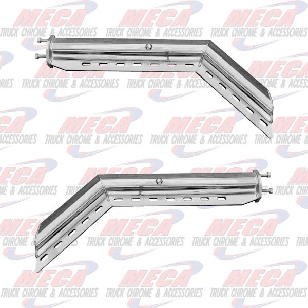 *** Use CHL5105 *** MUDFLAP HOLDER CHROME ANGLE 2-1/2" BOLT CENTER