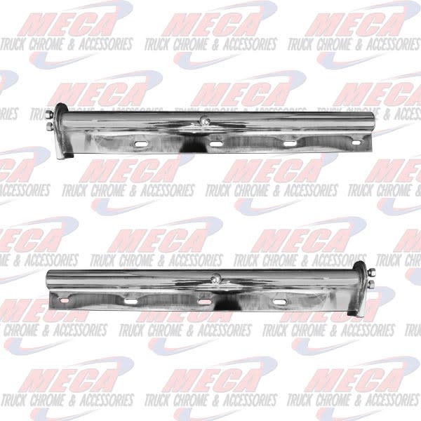 MUDFLAP HANGER ECO. CHROME 1-1/8"