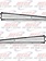 UNITED PACIFIC *** Use CHL5100 *** MUDFLAP HOLDER CHROME POINTED 2-1/2" BOLT SEPARATION