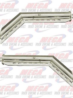UNITED PACIFIC MUDFLAP HANGER ANGLED S/S SS STAINLESS HD